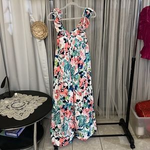 H&M Flower Maxi Dress